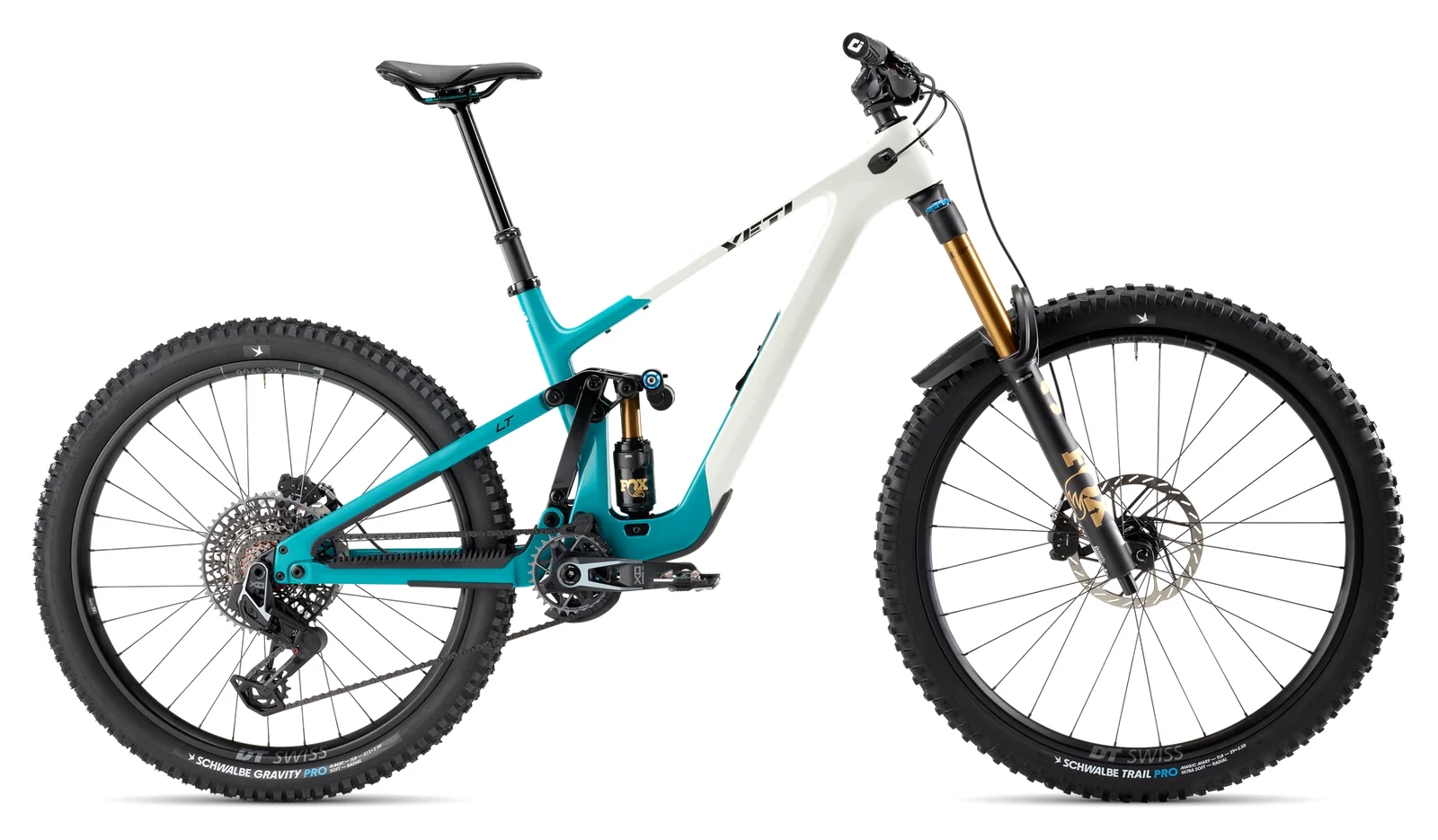 Turquoise / White